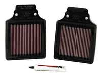 Thumbnail for K&N 00-06 Kawasaki ZX12R Ninja Replacement Air Filter (2 Per Box)