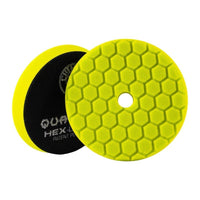 Thumbnail for Chemical Guys Hex-Logic Quantum Heavy Cutting Pad - Yellow - 6.5in