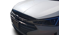 Thumbnail for AVS 19-20 Hyundai Elantra Aeroskin Low Profile Hood Shield - Smoke