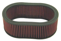 Thumbnail for K&N Universal Custom Air Filter - Oval Shape 11.5in Outer Length / 8.125in Outer Width / 4in Height