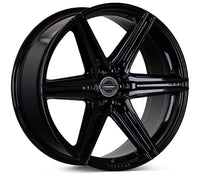 Thumbnail for Vossen HF6-2 20x9.5 / 6x135 / ET15 / Deep Face / 87.1 - Gloss Black Wheel