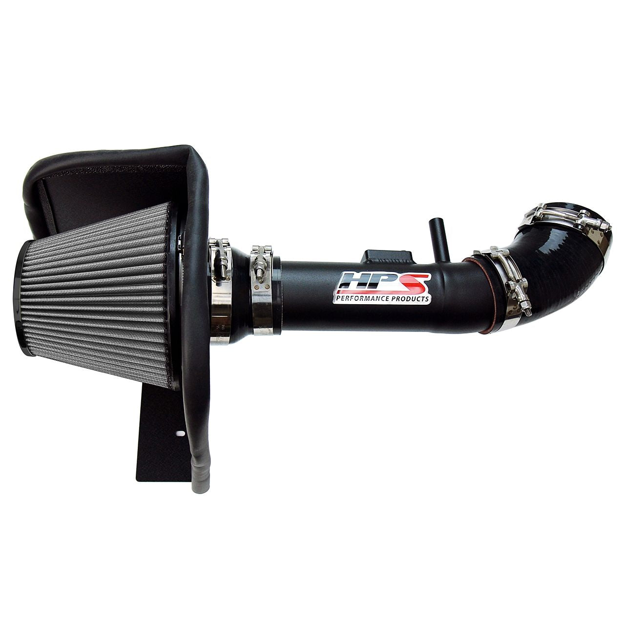 HPS Shortram Air Intake 2004-2011 Ford Ranger 4.0L V6, Includes Heat Shield, Black