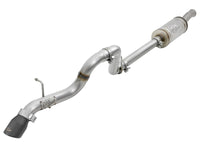 Thumbnail for aFe MACH Force-Xp Axle-Back Hi-Tuck Exhaust System w/Black Tip 18-19 Jeep Wrangler (JL) V6 3.6L