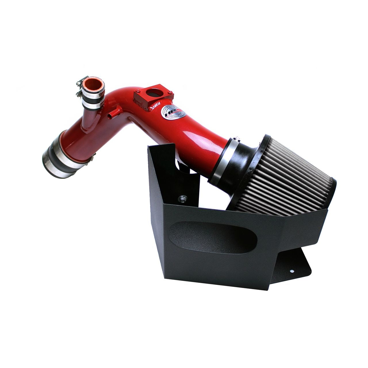 HPS Cold Air Intake Kit 08-15 Mitsubishi Lancer Evolution X 2.0L, Includes Heat Shield, Red