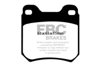 Thumbnail for EBC 97-01 Cadillac Catera 3.0 Greenstuff Rear Brake Pads