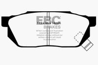 Thumbnail for EBC 84-87 Honda Civic CRX 1.5 DX Greenstuff Front Brake Pads