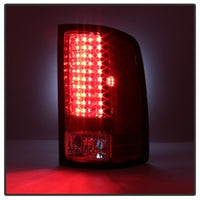 Thumbnail for Spyder GMC Sierra 07-13 (Not 3500 Dually 4 Rear Wheels)LED Tail Lights Red Clear ALT-YD-GS07-LED-RC