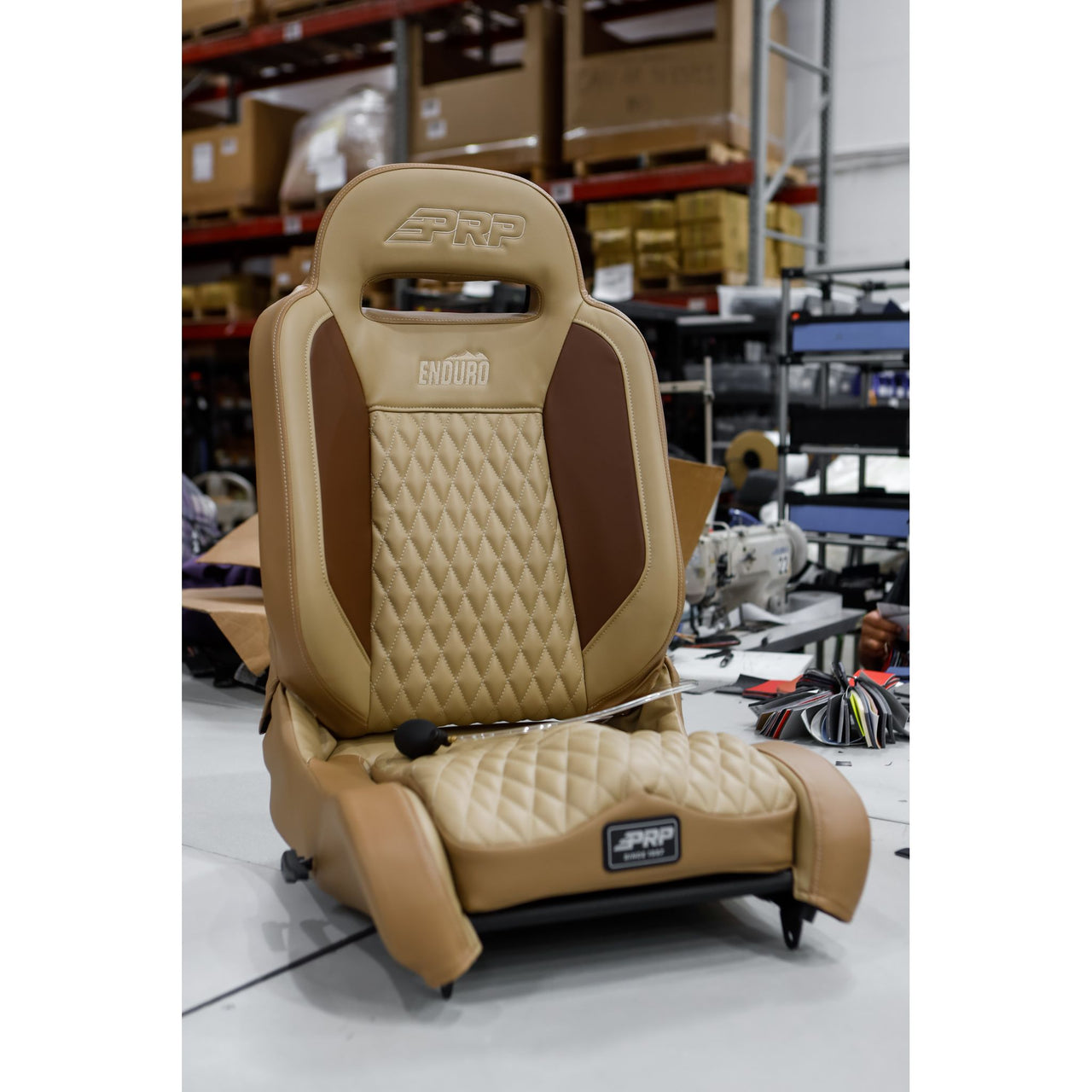 PRP Enduro Elite Reclining 4 In. Extra Tall Suspension Seat (Driver Side)