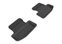 Thumbnail for 3D MAXpider 2015-2020 Ford Mustang Kagu 2nd Row Floormats - Black