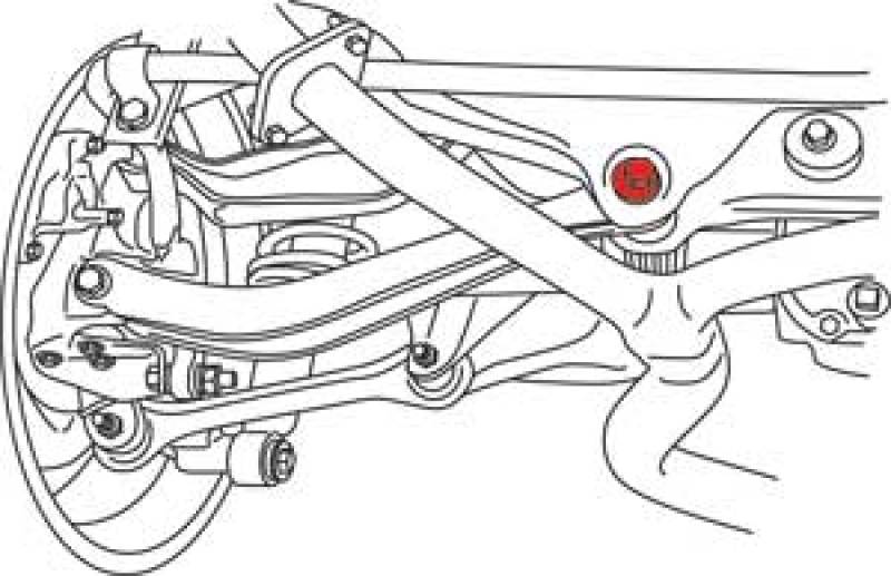 SPC Performance 00-09 Subaru Impreza / Legacy / Outback Rear Toe Kit (SINGLE ARM-REQUIRES 2)