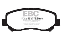 Thumbnail for EBC 12+ Mazda CX-5 2 Greenstuff Front Brake Pads