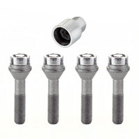 Thumbnail for McGard Wheel Lock Bolt Set - 4pk. (Cone Seat) M12X1.5 / 17mm Hex / 49.2mm Shank Length - Chrome