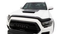 Thumbnail for AVS 16-18 Toyota Tacoma High Profile Bugflector II Hood Shield - Smoke