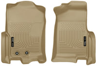 Thumbnail for Husky Liners 2015 Ford Expedition/Lincoln Navigator WeatherBeater Front Tan Floor Liners