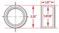 Thumbnail for SPC Performance Weld-In Ring Kit 1.81 in. ID