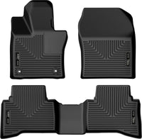 Thumbnail for Husky Liners 2023 Toyota Prius Weatherbeater Black Front & 2nd Seat Floor Liners