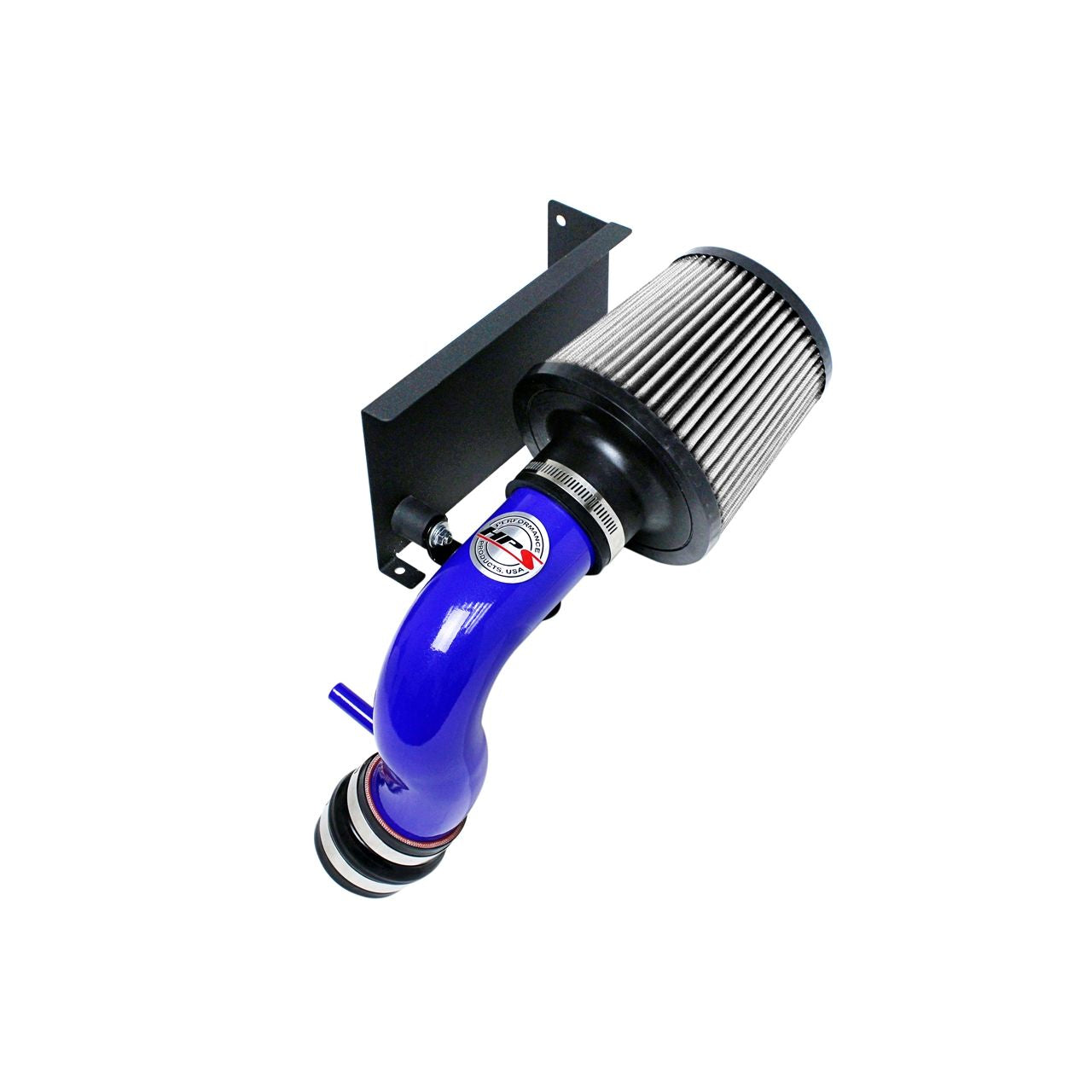 HPS Cold Air Intake Kit 2006 Mini Cooper S 1.6L Supercharged with Manual Trans., Includes Heat Shield, Blue