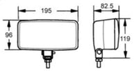 Thumbnail for Hella 550 Series Lamp Kit H3 12V ECE/SAE