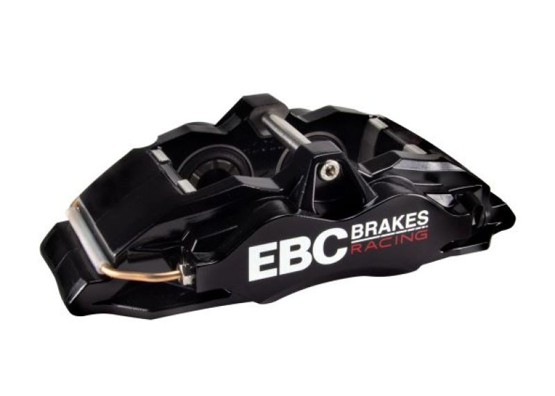 EBC Racing 05-11 Ford Focus ST (Mk2) Front Left Apollo-4 Black Caliper