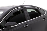 Thumbnail for AVS 13-18 Ford Fusion Ventvisor In-Channel Front & Rear Window Deflectors 4pc - Smoke