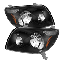 Thumbnail for Xtune Toyota 4Runner 03-05 Crystal Headlights Black HD-JH-T4R03-AM-BK