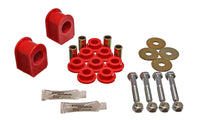 Thumbnail for Energy Suspension 99-04 Ford F-250 4WD Red 30mm Rear Sway Bar Bushing Set