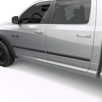 Thumbnail for EGR Double Cab Front 41.5in Rear 28in Rugged Style Body Side Moldings