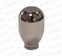 Thumbnail for NRG Shift Knob For Honda 42mm - Heavy Weight 480G / 1.1Lbs. - Chrome (5 Speed)