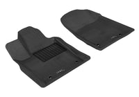 Thumbnail for 3D MAXpider 2013-2020 Dodge/Jeep Grand Cherokee/Durango Kagu 1st Row Floormat - Black