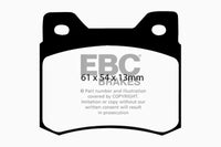 Thumbnail for EBC 84-86 Mercedes-Benz 190/190E 2.3 Greenstuff Rear Brake Pads