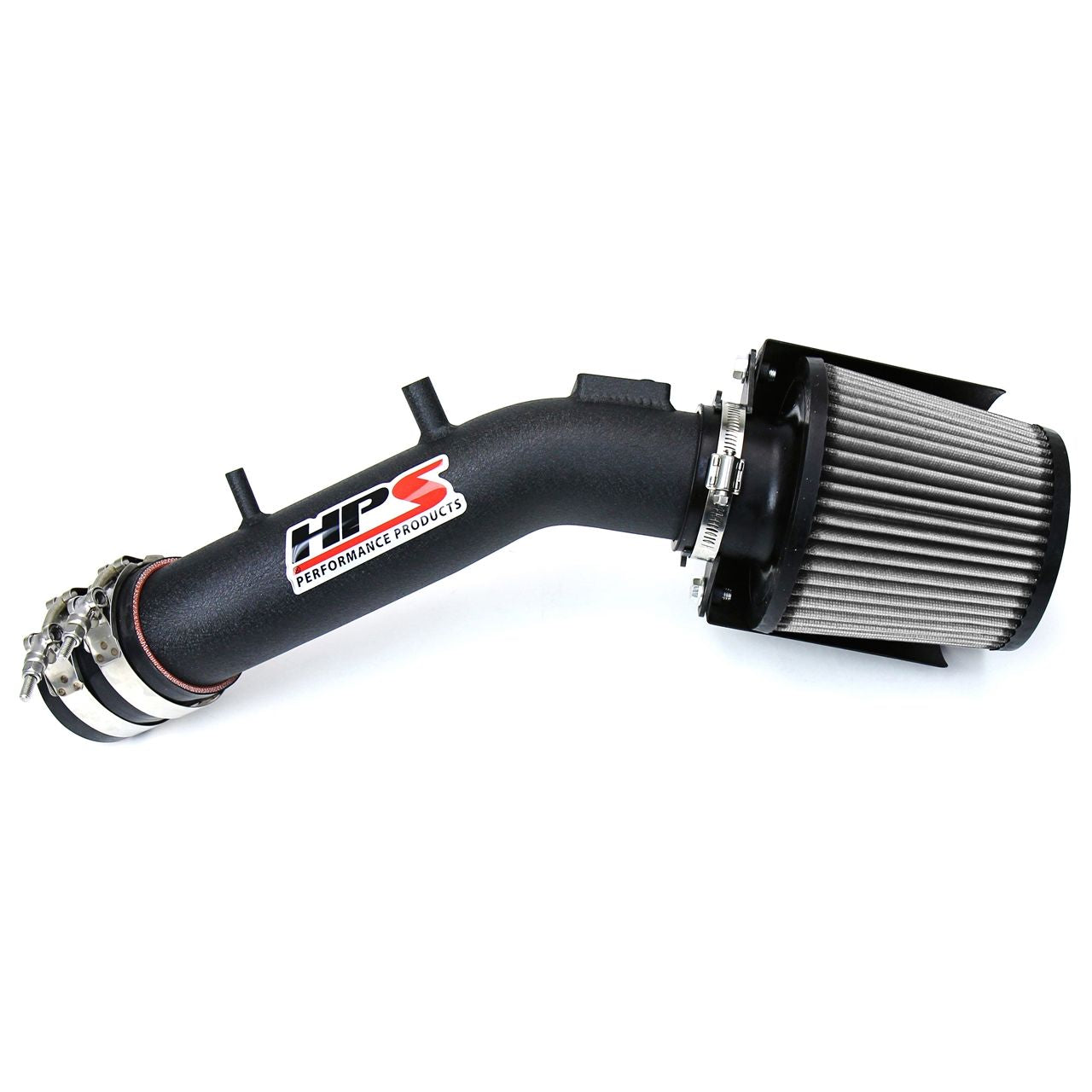 HPS Cold Air Intake Kit 03-07 Honda Accord 2.4L with MAF Sensor SULEV, Includes Heat Shield, Black