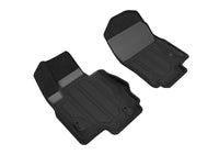 Thumbnail for 3D MAXpider 20-21 Mercedes-Benz GLE/GLS-Class Elegant Hybrid 1st Row Floormat - Black