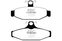 Thumbnail for EBC 85-88 Chevrolet Camaro (3rd Gen) 2.8 (Performance Package) Greenstuff Rear Brake Pads