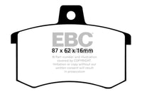 Thumbnail for EBC 91-95 Alfa Romeo 164 2.0 Turbo Greenstuff Rear Brake Pads