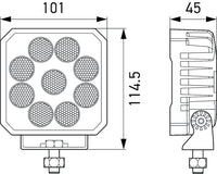 Thumbnail for Hella ValueFit LED Work Light TS3000 LED MV CR LT