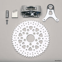 Thumbnail for Wilwood Brake Kit GP310 L/H Sprocket Rear Polish 51 Tooth