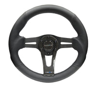 Thumbnail for NRG Reinforced Steering Wheel (320mm) w/Carbon Center Spoke