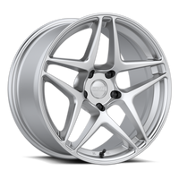 Thumbnail for Kansei K15H Astro 18x9.5in / 5x114.3 BP / 22mm Offset / 73.1mm Bore - Hyper Silver Wheel