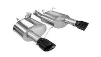 Thumbnail for Corsa 2011-2014 Ford Mustang GT/Boss 302 5.0L V8 Black Sport Axle-Back Exhaust