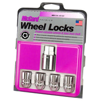 Thumbnail for McGard Wheel Lock Nut Set - 4pk. (Cone Seat) 1/2-20 / 3/4 & 13/16 Dual Hex / 1.28in. Length - Chrome