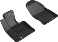 Thumbnail for 3D MAXpider 19-21 Volvo S60 / V60 / 20-21 V60 Cross Country Kagu 1st Row Floormats - Black