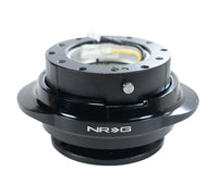 Thumbnail for NRG Quick Release Gen 2.2 - Black Body / Shiny Black Oval Ring