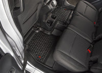 Thumbnail for Rugged Ridge Floor Liner Front/Rear/Cargo Black 18-21 Jeep Wrangler JL 4 Dr (Excl. 4XE Models)