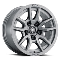 Thumbnail for ICON Vector 5 17x8.5 5x5 -6mm Offset 4.5in BS 71.5mm Bore Titanium Wheel