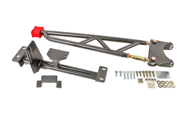 BMR 93-02 F-Body w/o DSL Torque Arm Tunnel Mount (For Stock Exhaust) - Black Hammertone