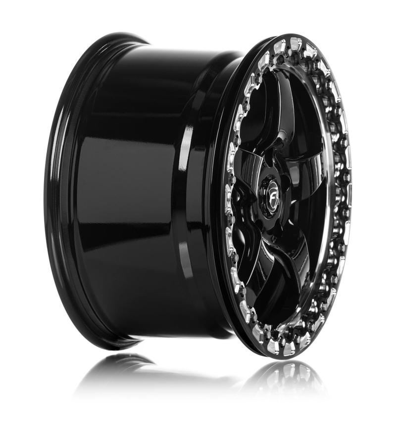 Forgestar D5 Beadlock 15x10 / 5x114.3 BP / ET50 / 7.5in BS Gloss Black Wheel