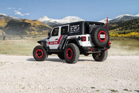 Thumbnail for Road Armor 18-20 Jeep Wrangler JL Stealth Rear Bumper Mid Width w/Tire Carrier Assembly - Tex Blk