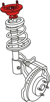 Thumbnail for SPC Performance 00-10 Ford Focus Front Adjustable Strut Mount