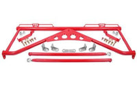 Thumbnail for BMR 15-20 Ford Mustang Harness Bar - Red