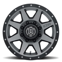 Thumbnail for ICON Rebound HD 18x9 8x170 6mm Offset 5.25in BS 125mm Bore Titanium Wheel